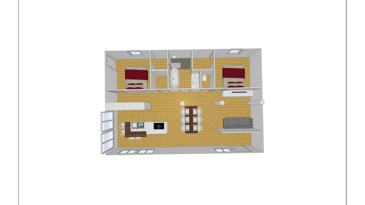 appartement 3 pièces 91 m2 à vendre à Beaucourt (90500)