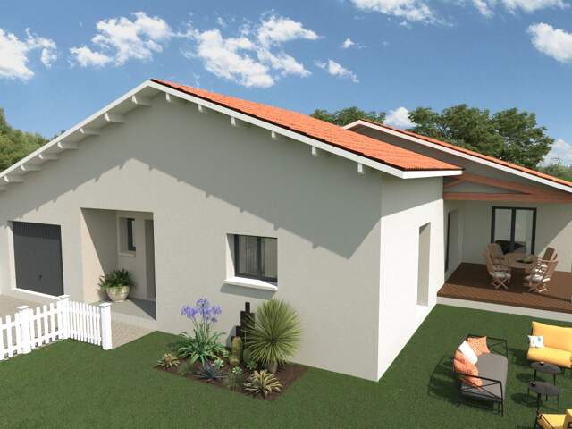 Maison neuve 116m², 3 chambres + garage — photo du bien