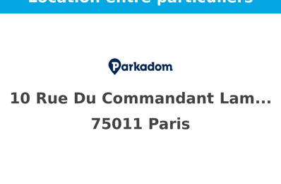 location garage 120 € CC /mois à proximité de Arcueil (94110)