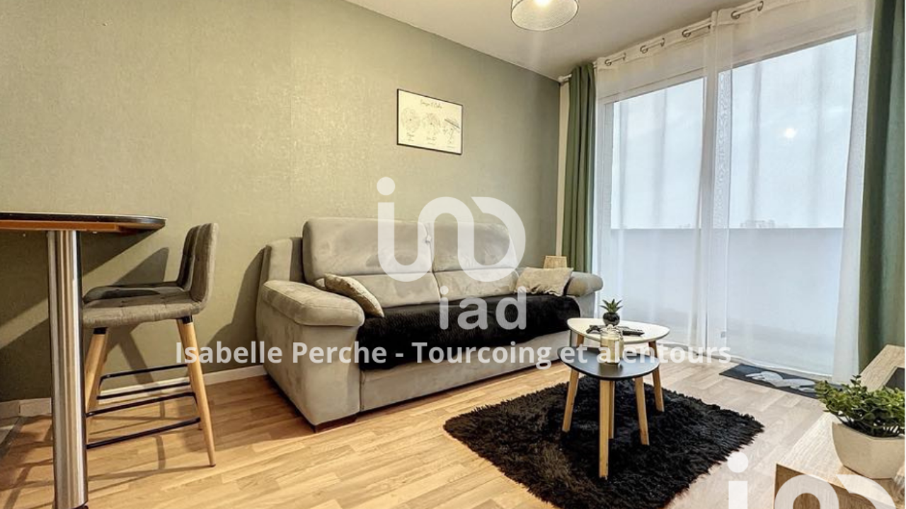 appartement 2 pièces 36 m2 à vendre à Tourcoing (59200)