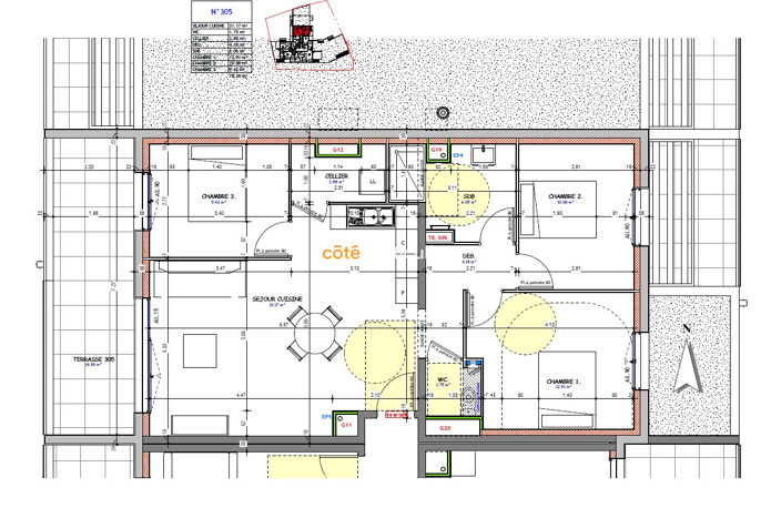 APPARTEMENT T4 DERNIER ETAGE — photo 2