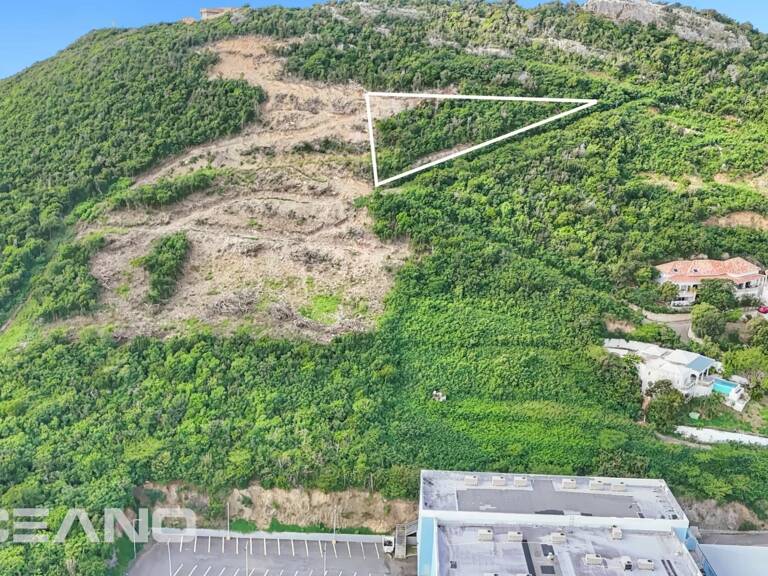 Terrain de 2100m2 avec vue sur le Lagon de Simpson Bay — photo 1