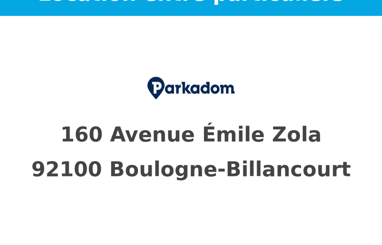 garage  pièces  m2 à louer à Boulogne-Billancourt (92100)