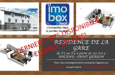 vente appartement 235 000 € à proximité de Ombrée-d'Anjou (49420)