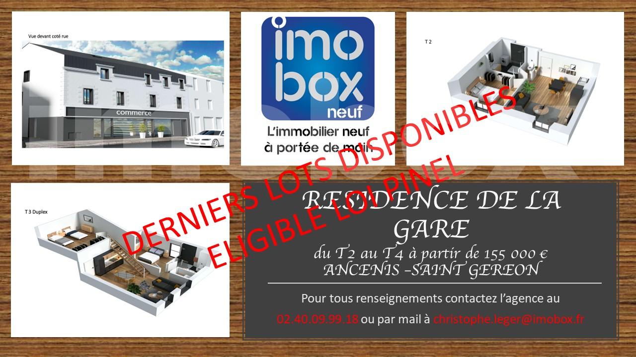 appartement 3 pièces 61 m2 à vendre à Ancenis-Saint-Géréon (44150)