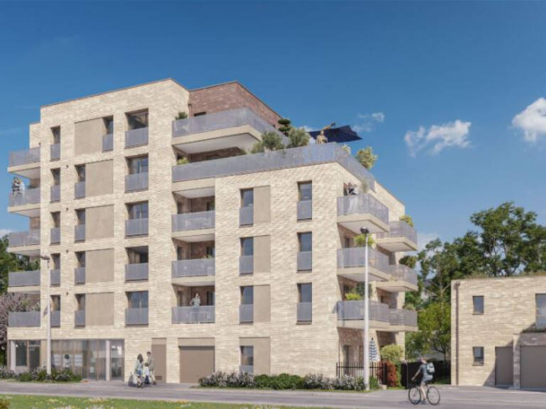 RENNES Boulevard MERMOZ - T2 de 45.59 m² avec parking — photo 1