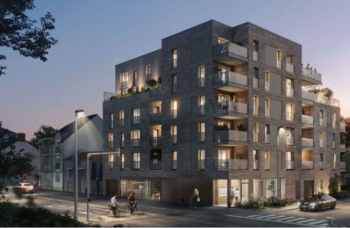 RENNES Boulevard MERMOZ - T2 de 45.59 m² avec parking — photo 2