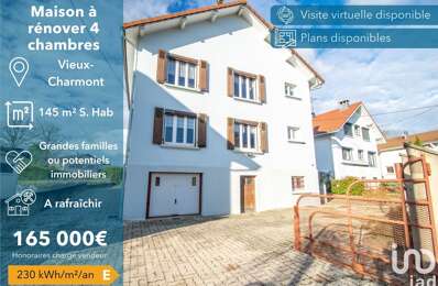 maison 6 pièces 145 m2 à vendre à Vieux-Charmont (25600)
