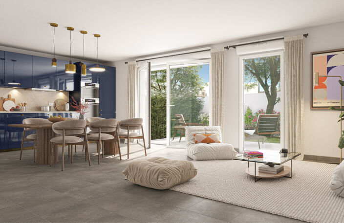 Vente programme neuf T3, T4 54 à 87 m² Castelnau-le-Lez (34170) — photo 3