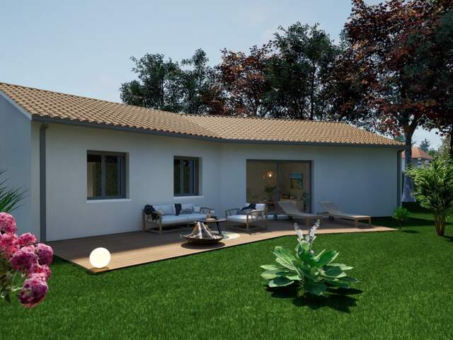 Maison 4 pièces 92.00 m² - Terrain: 371 m² — photo du bien