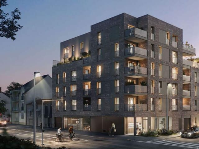 RENNES Boulevard MERMOZ - T3 de 61.93 m² avec terrasse et parking — photo du bien