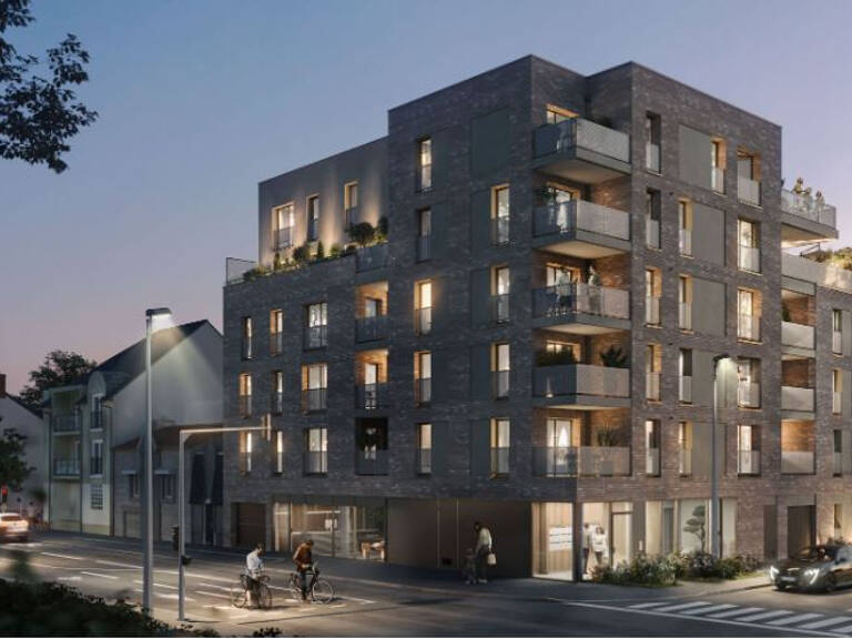 RENNES Boulevard MERMOZ - T3 de 61.93 m² avec terrasse et parking — photo 1