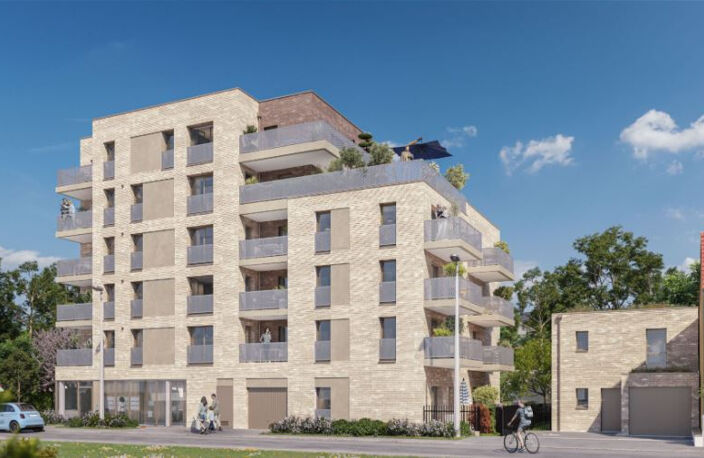 RENNES Boulevard MERMOZ - T3 de 61.93 m² avec terrasse et parking — photo 2