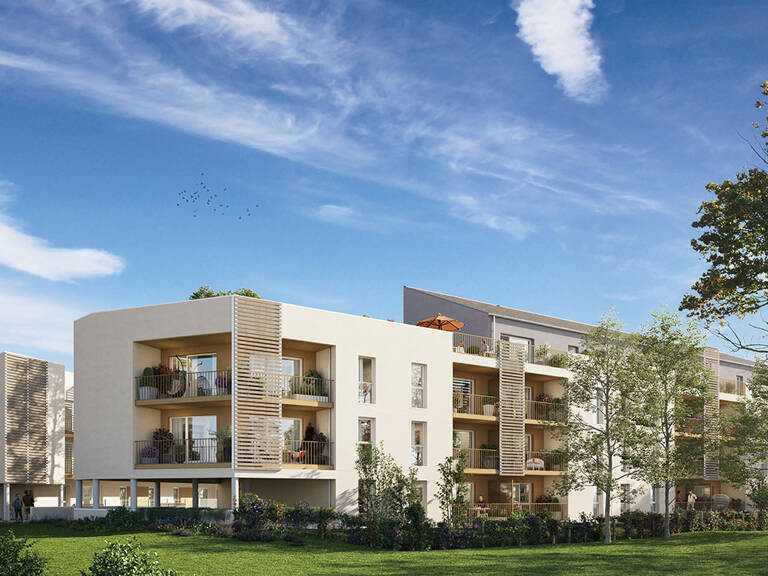 THORIGNE-FOUILLARD  - Appartement 2 pièces de 44.15 m² avec loggia et parking — photo 1