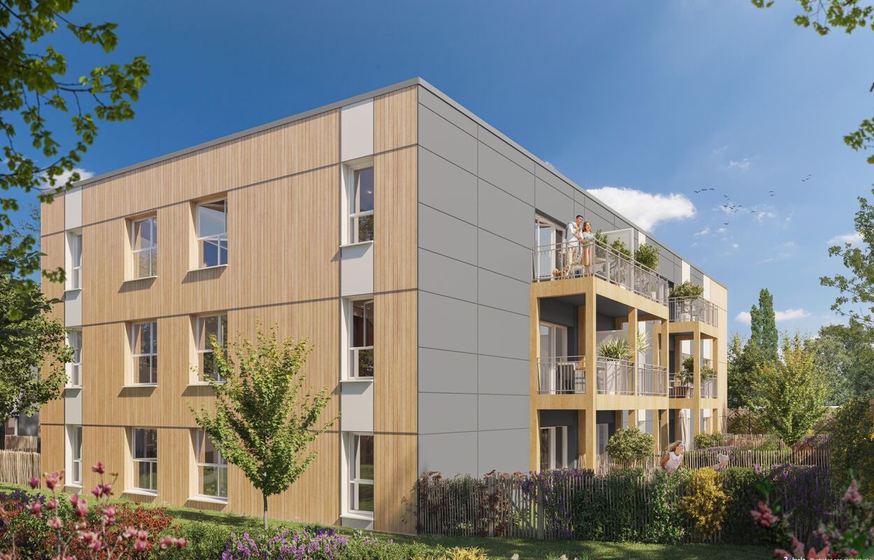 appartement neuf T2 pièces 42 à 45 m2 à vendre à Fleury-sur-Orne (14123)