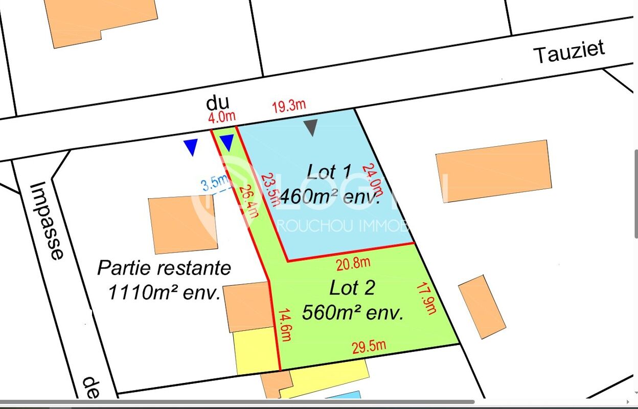 terrain  pièces 460 m2 à vendre à Mazerolles (64230)