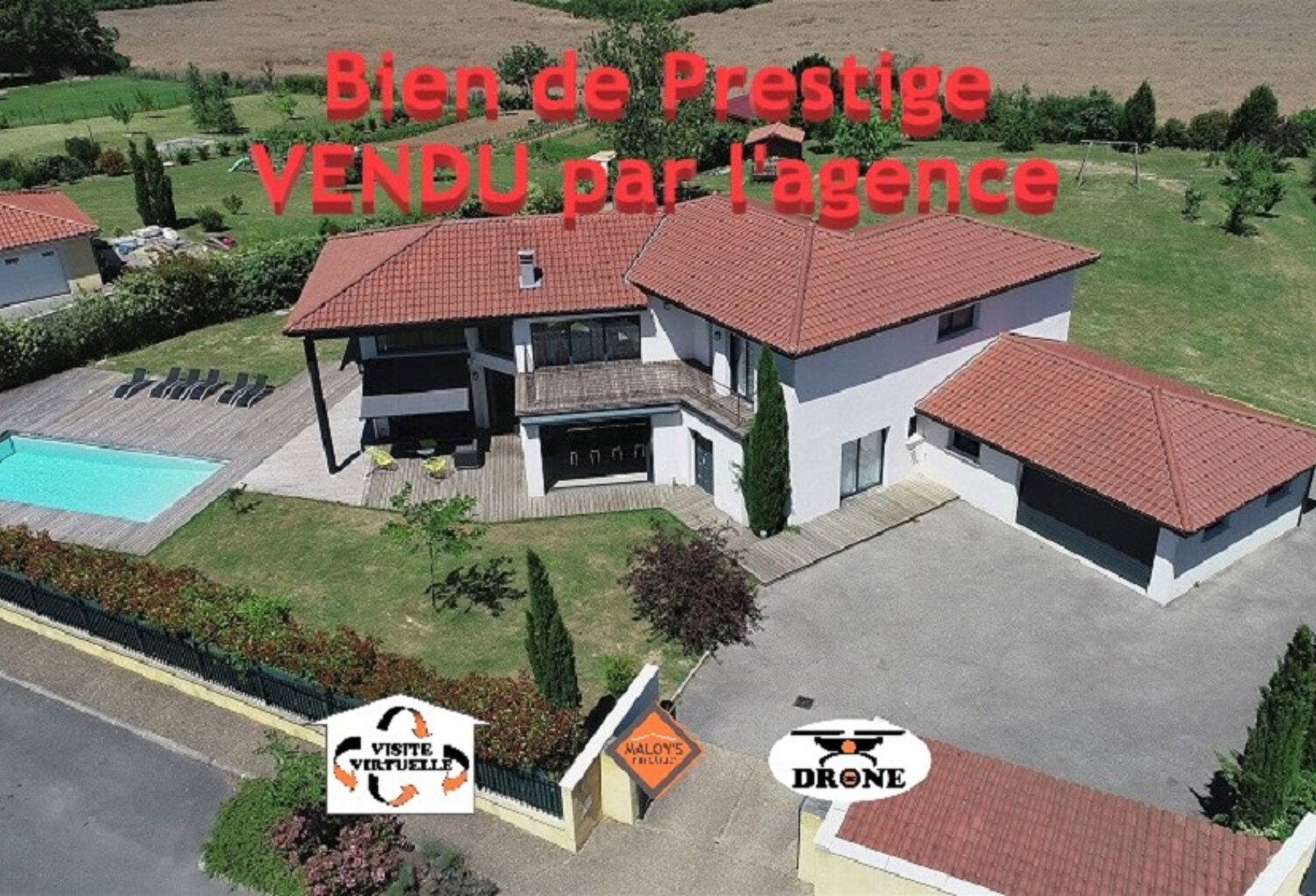 Calme et volupté pour cette exceptionnelle villa d'architecte de 260 m², parc de 3770 m² — photo 1