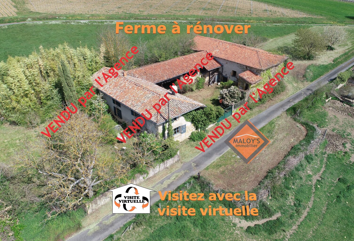 Corps de ferme à rénover — photo 1