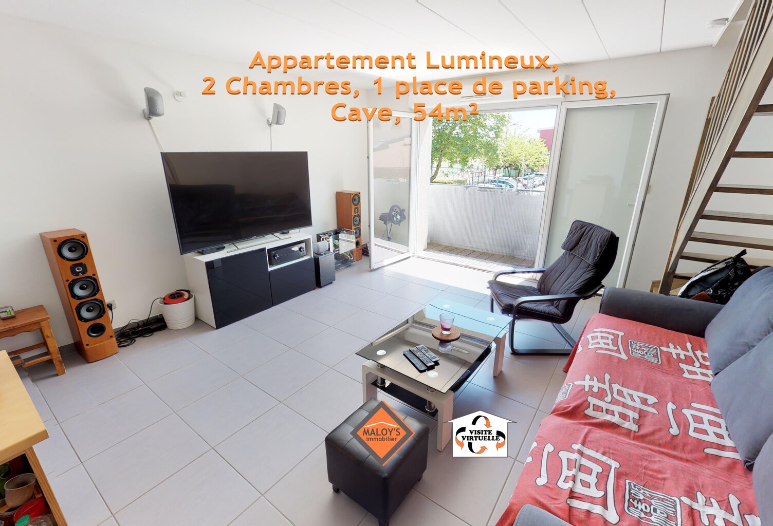 A SAISIR! Appartement 54m² sans Travaux, 2 Chambres, parking, cave! — photo 1