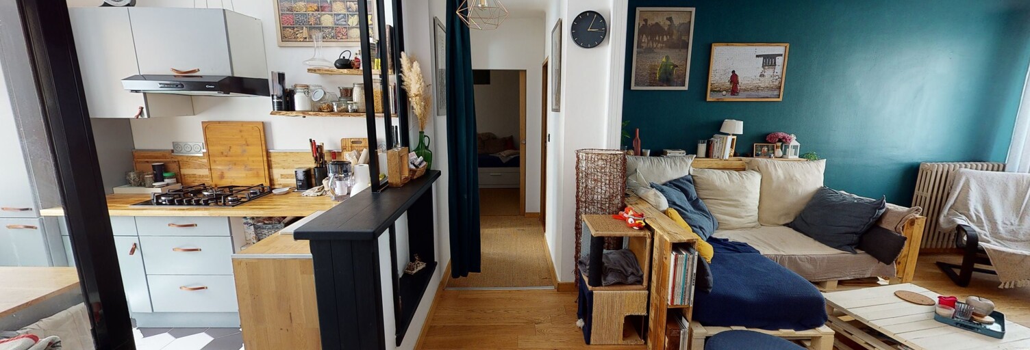 Appartement 3 Pièces 64 m² à vendre à Villeurbanne (69100)