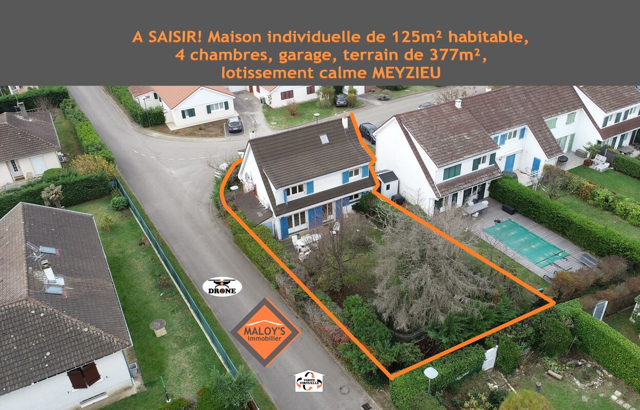 maison 7 pièces 125 m2 à vendre à Meyzieu (69330)