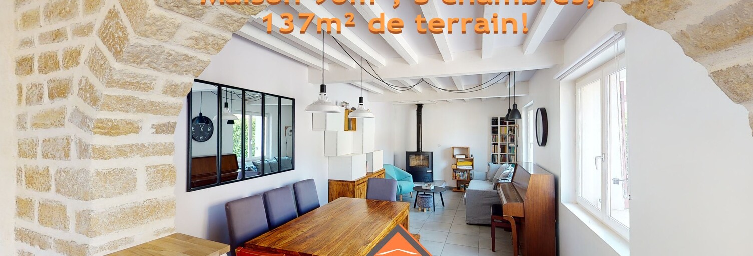 Maison 4 Pièces 90 m² à vendre à Chessy (69380)