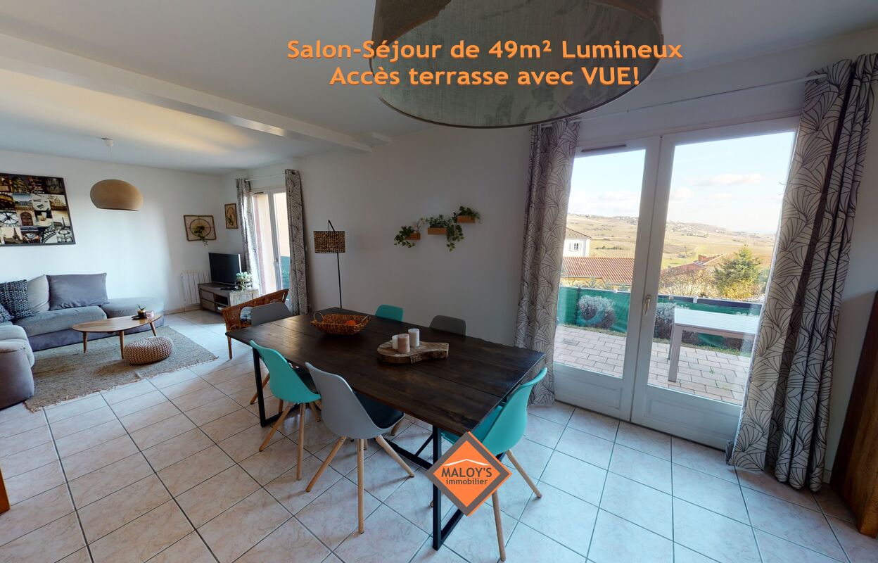 maison 6 pièces 110 m2 à vendre à Saint-Laurent-d'Oingt (69620)