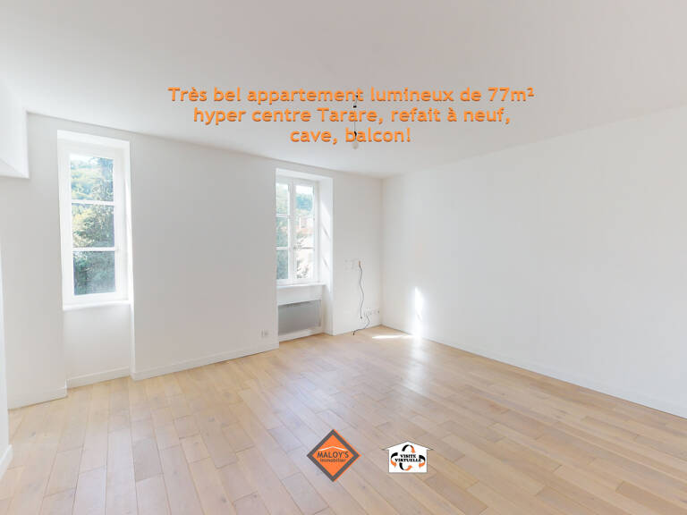 A SAISIR! Bel appartement Lumineux 77m² HYPER CENTRE TARARE, refait à neuf — photo 1