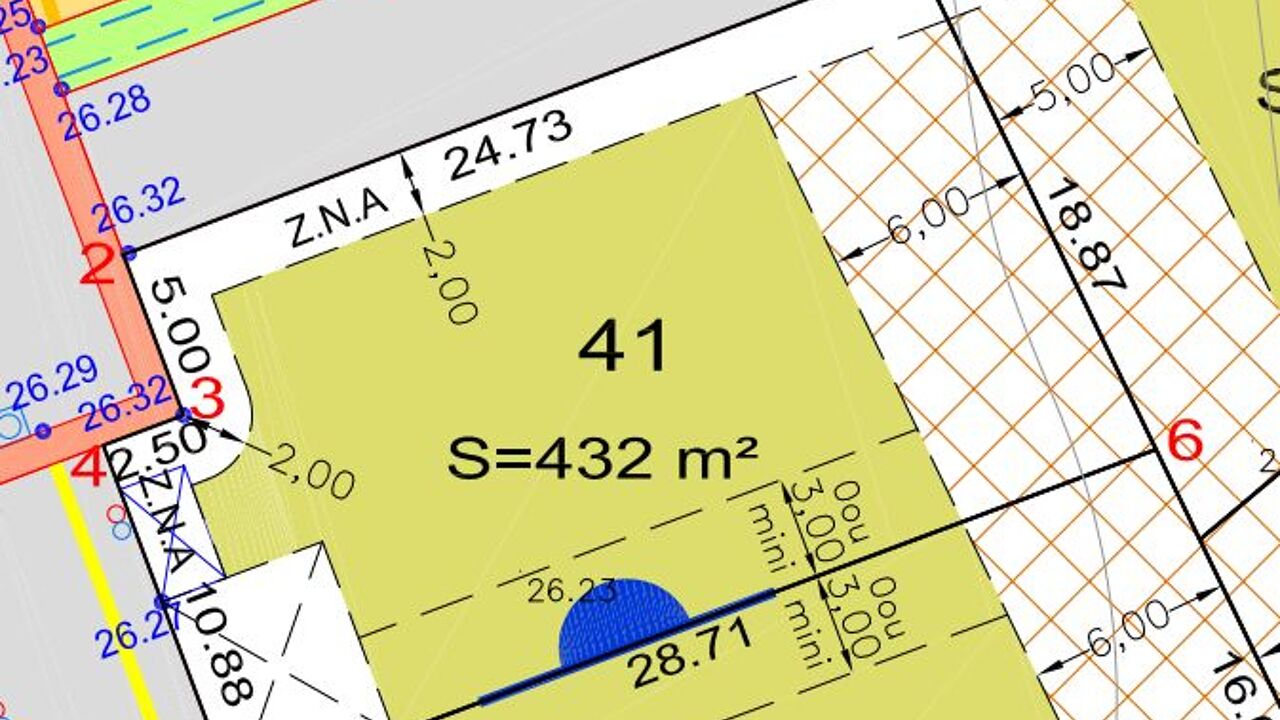 terrain  pièces 432 m2 à vendre à Saint-Colomban (44310)