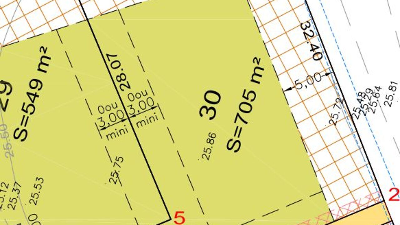 terrain  pièces 705 m2 à vendre à Saint-Colomban (44310)