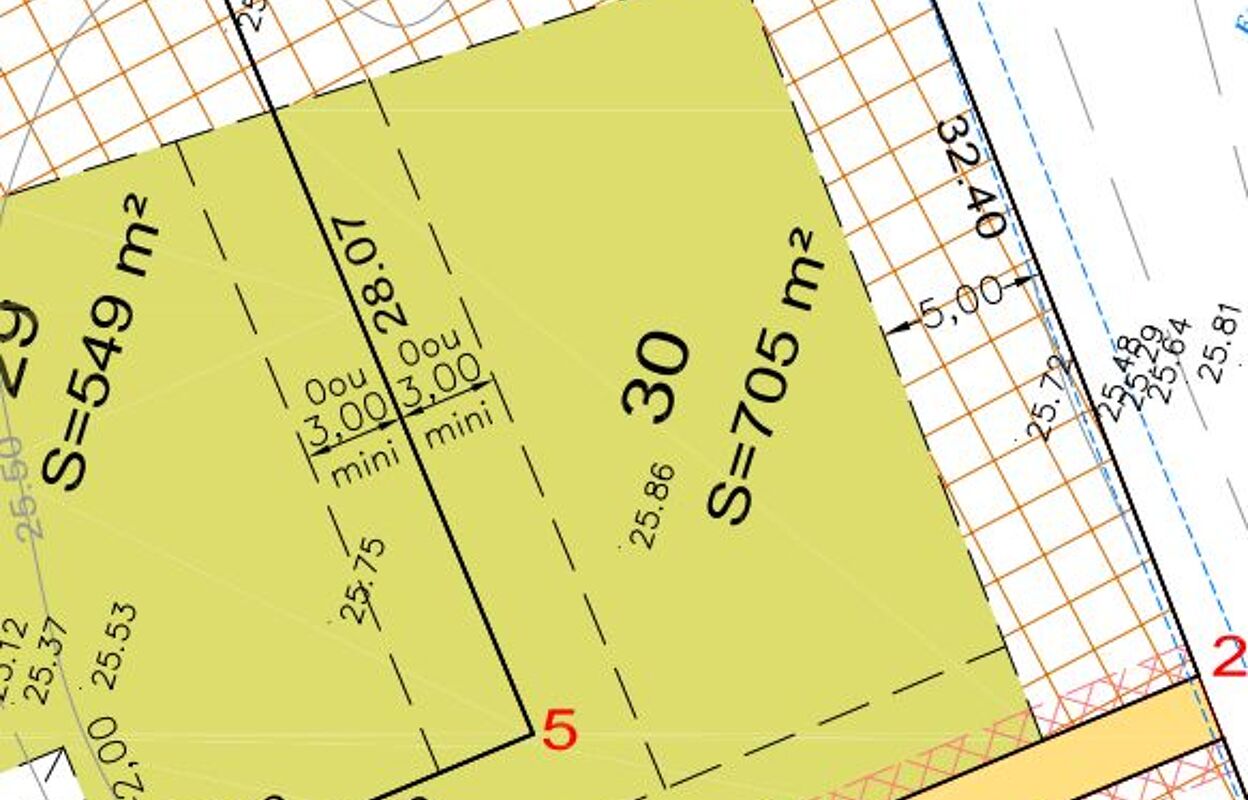 terrain  pièces 705 m2 à vendre à Saint-Colomban (44310)