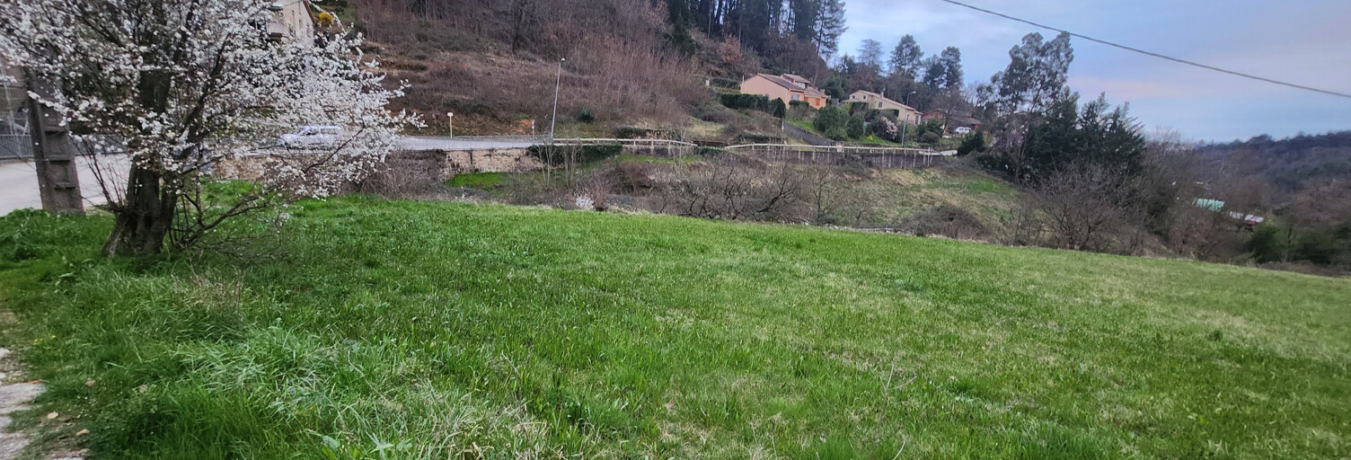 Terrain  1695 m² à vendre à Ucel (07200)