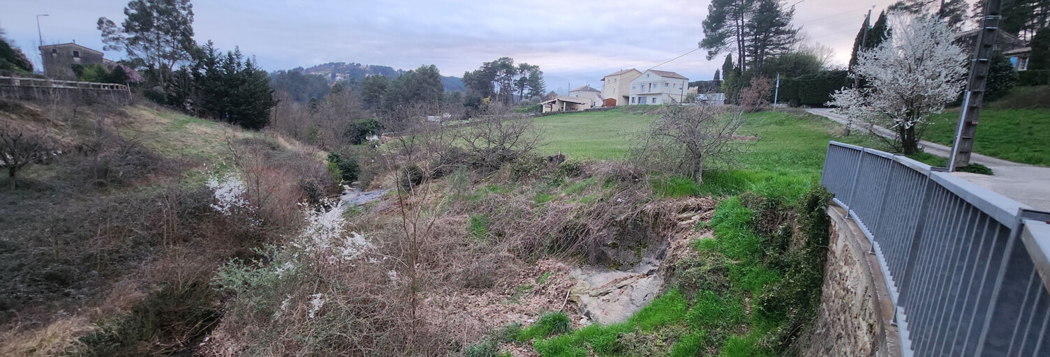 Terrain  1695 m² à vendre à Ucel (07200)