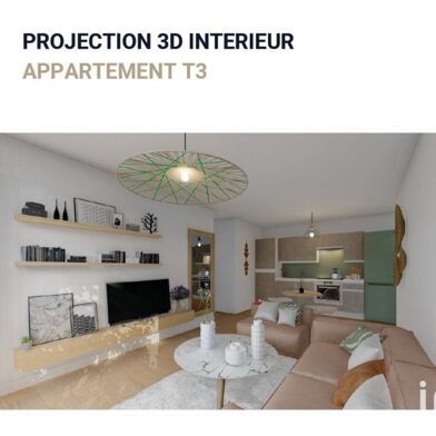 Appartement 3 pièces 196300 €