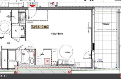 appartement 3 pièces 78 m2 à vendre à Valence (26000)