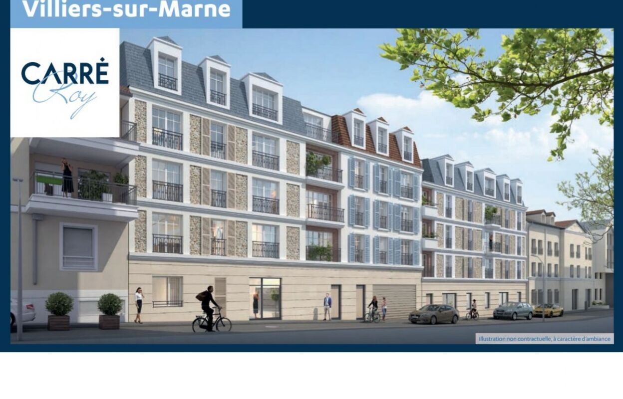 appartement 3 pièces 62 m2 à vendre à Villiers-sur-Marne (94350)