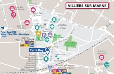 appartement 4 pièces 83 m2 à vendre à Villiers-sur-Marne (94350)