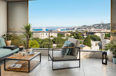 appartement neuf T1, T2, T3, T4 pièces 31 à 77 m2 à vendre à Marseille 8 (13008)