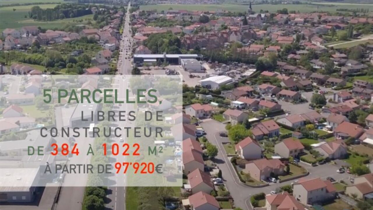 terrain  pièces 384 m2 à vendre à Saint-Privat-la-Montagne (57855)