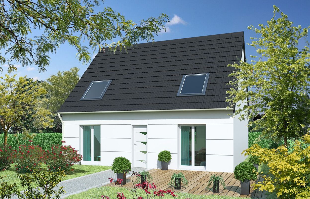 maison 106 m2 à construire à La Croix-en-Brie (77370)