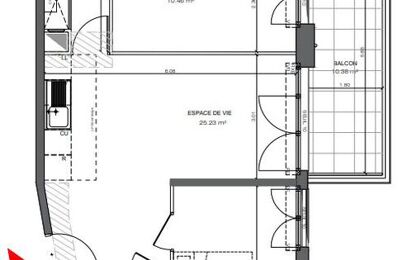 vente appartement 559 000 € à proximité de Rungis (94150)