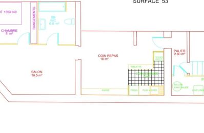 appartement 2 pièces 44 m2 à vendre à La Ferté-sous-Jouarre (77260)