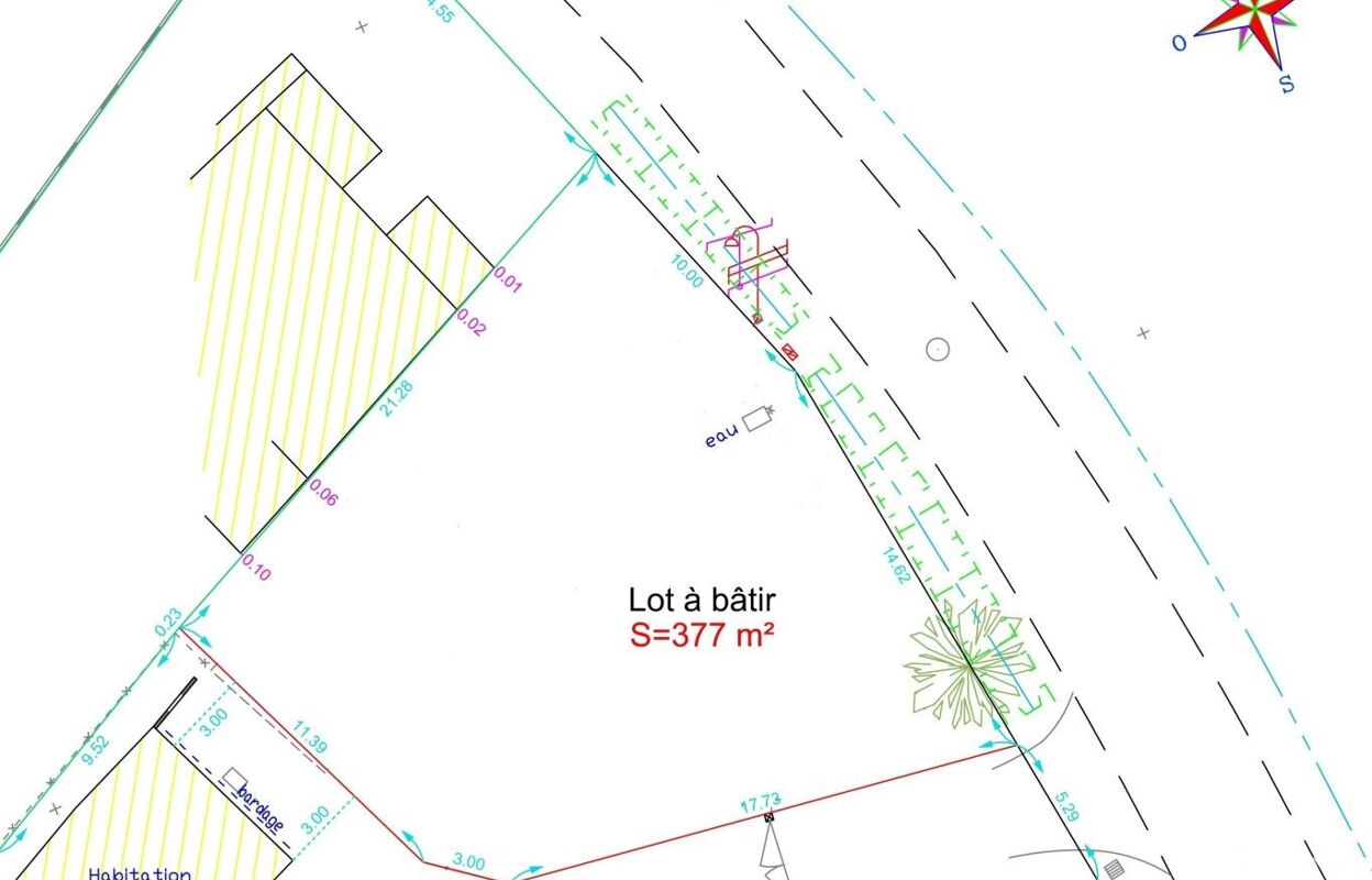 terrain  pièces 377 m2 à vendre à Saint-Malo-de-Guersac (44550)