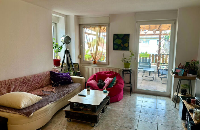 Vente appartement en duplex loué 500 euros/mois, 3 pièces, L — photo 2