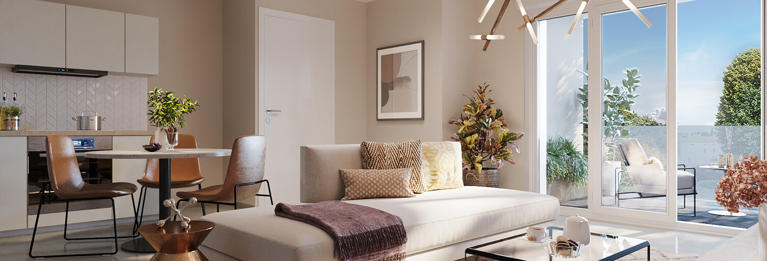 Appartement neuf T4 Pièce 86 m² à vendre à Jassans-Riottier (01480)