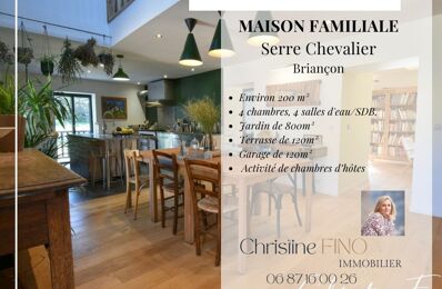 vente maison 798 000 € à proximité de Château-Ville-Vieille (05350)