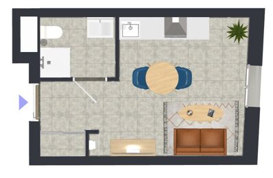 appartement 1 pièces 20 m2 à vendre à Malroy (57640)