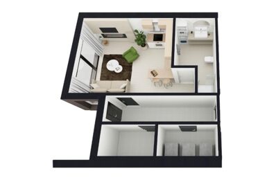 appartement 1 pièces 33 m2 à vendre à Florange (57190)