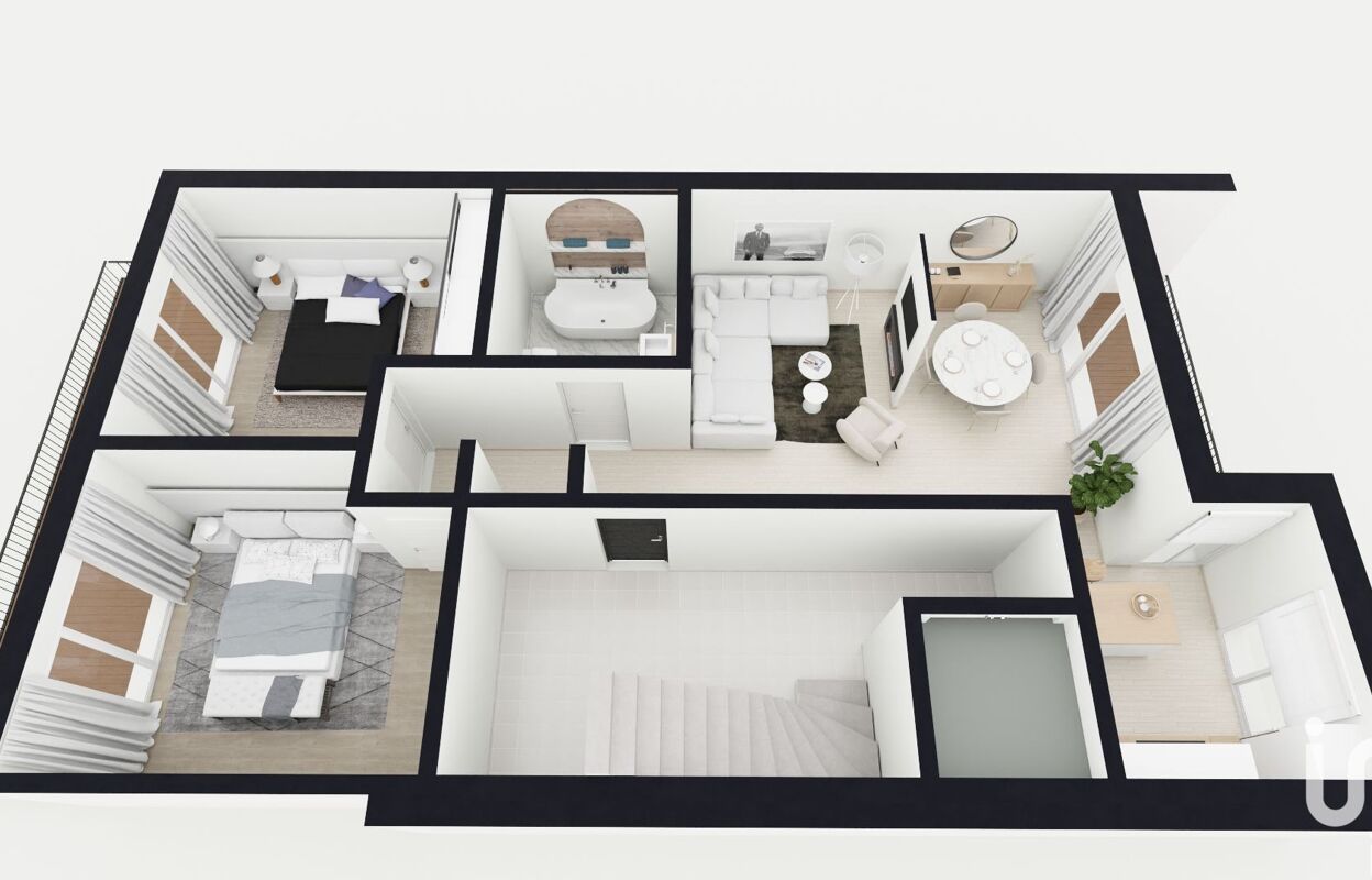 appartement 3 pièces 88 m2 à vendre à Florange (57190)