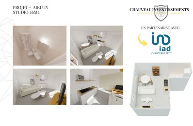 vente appartement 85 000 € à proximité de Champdeuil (77390)